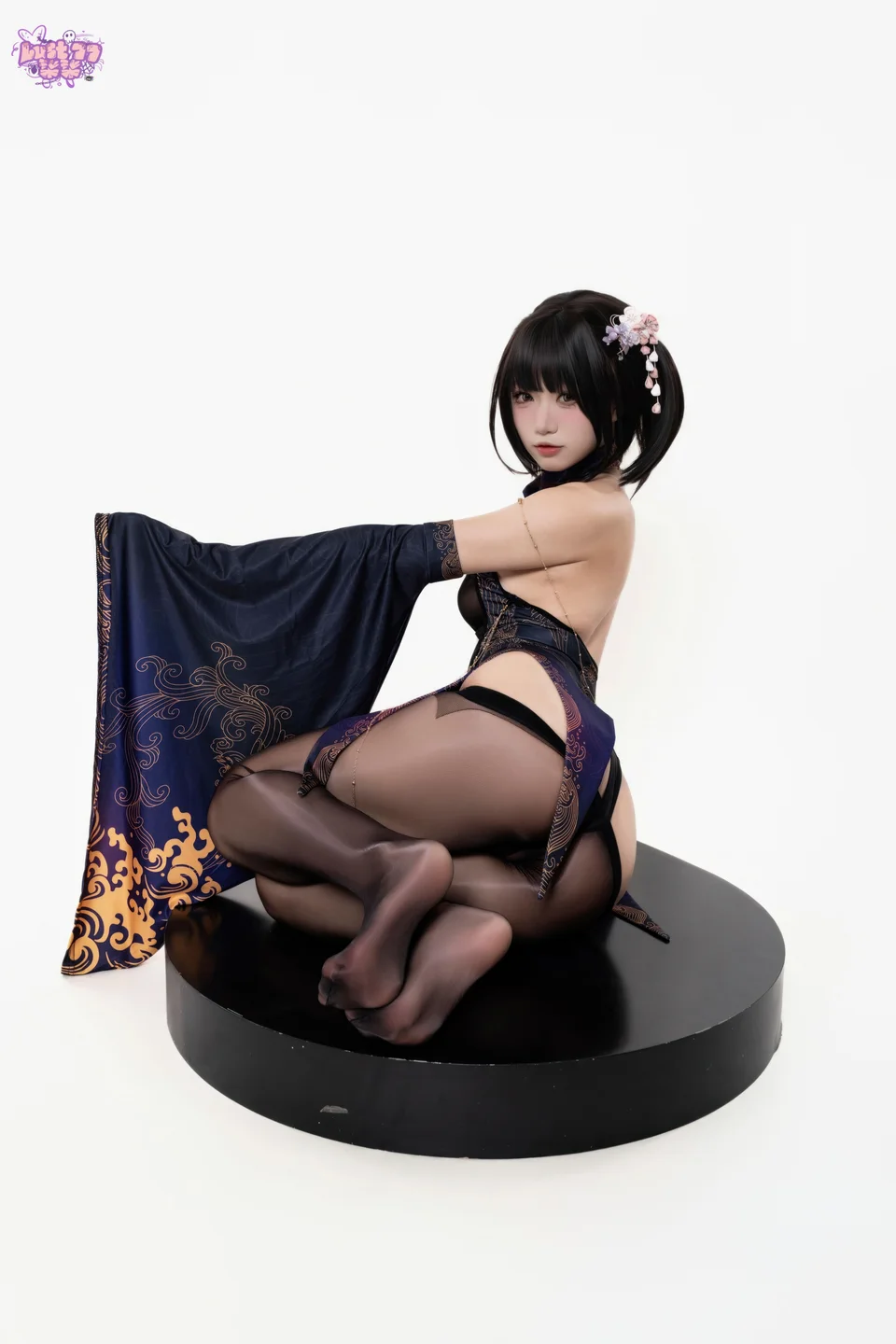 柒柒要乖哦 - No.073 紫电 [69P-756MB] tg@simisebaisi 【丝足阁】024.webp